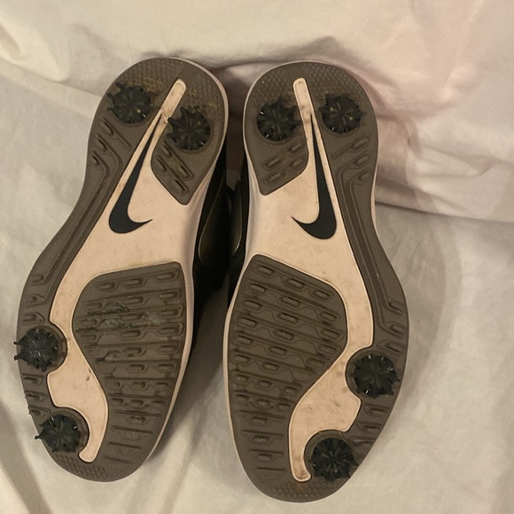 Nike Air Zoom Victory Spiked Golf Shoe - BLACK/SILVER - Picture 7 of 7